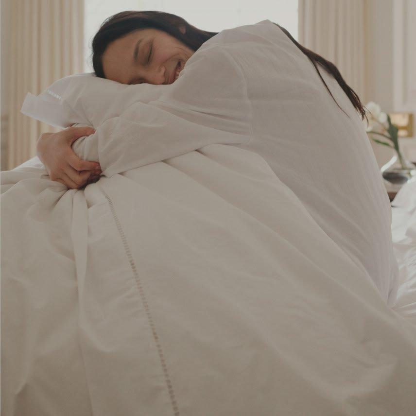 woman in bed
