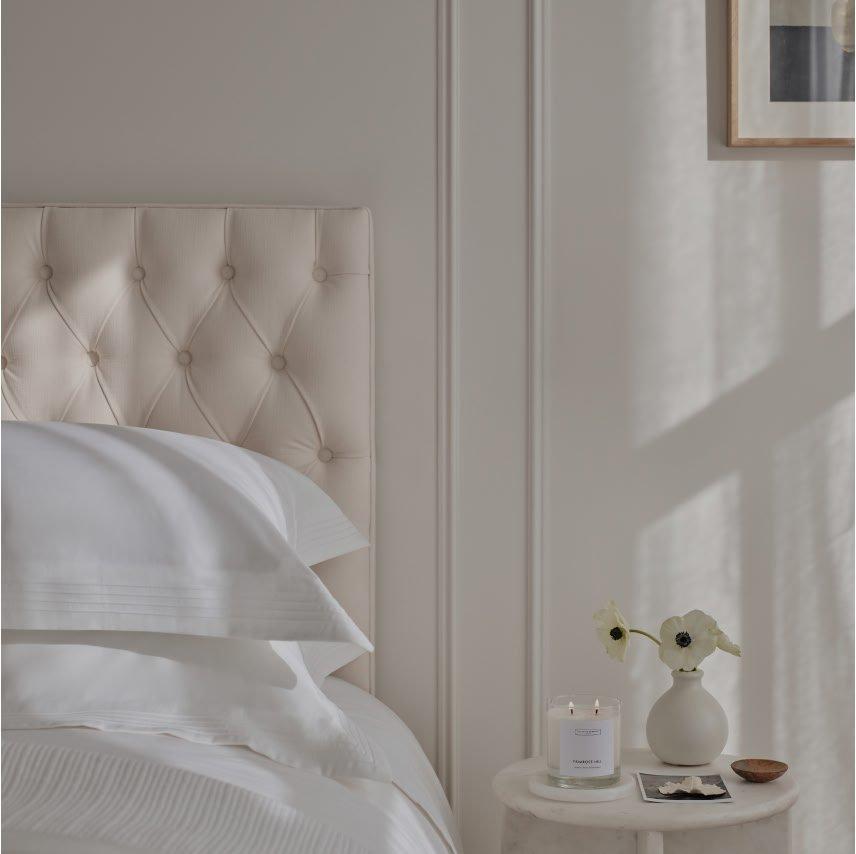 why white always looks best in the bedroom