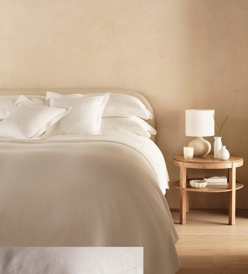 the neutral bedroom
