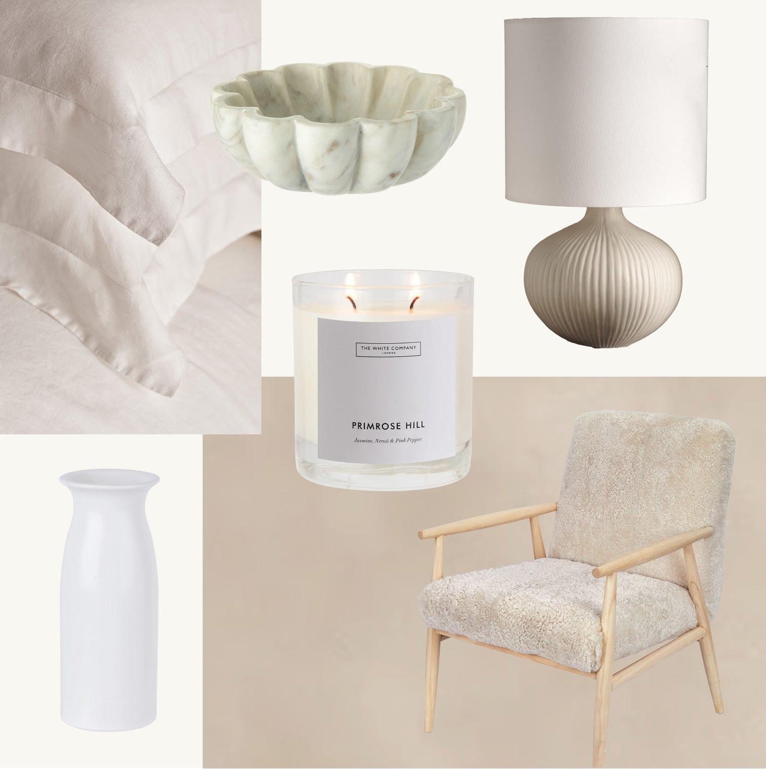the neutral bedroom