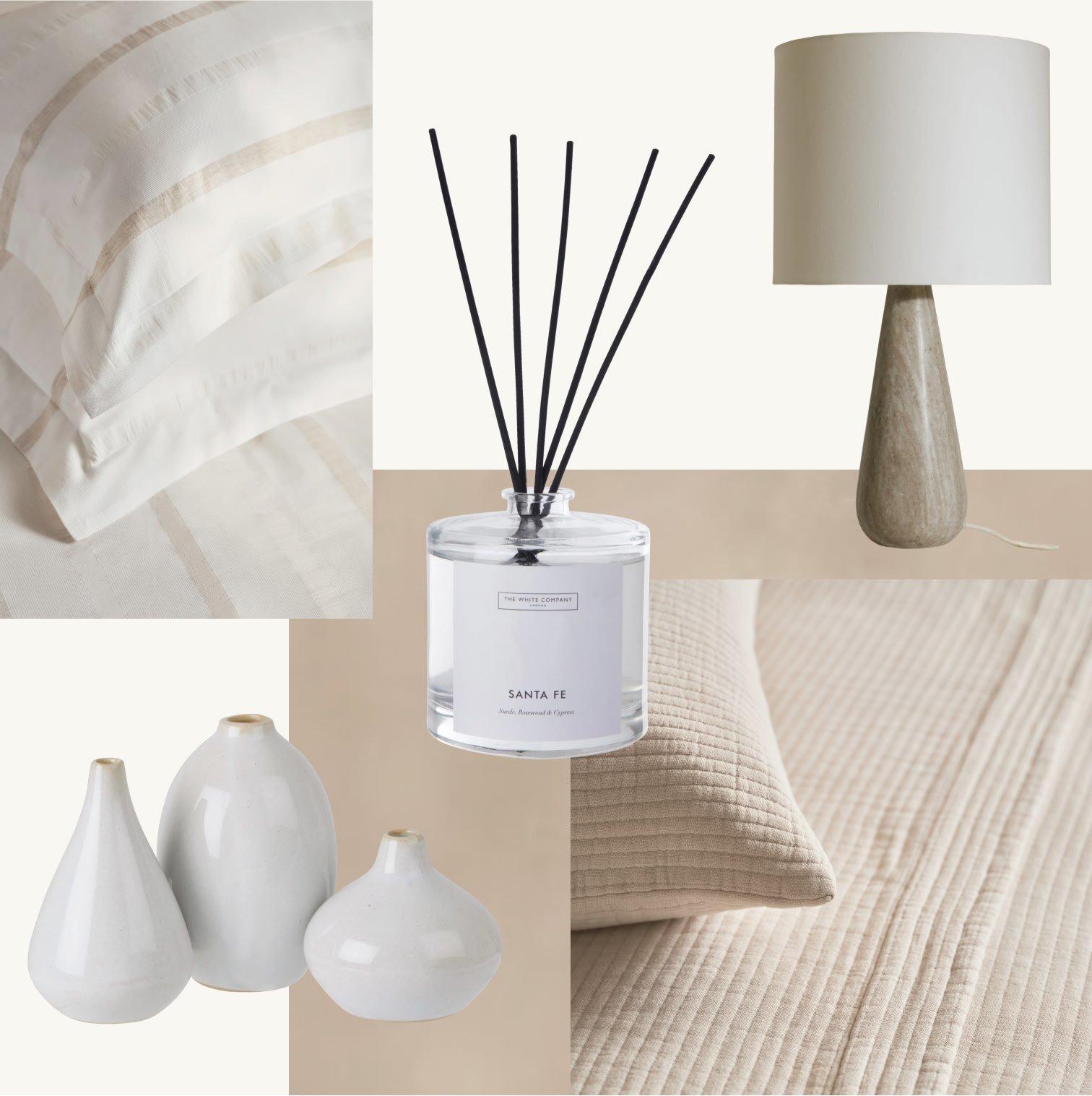 the relaxed bedroom