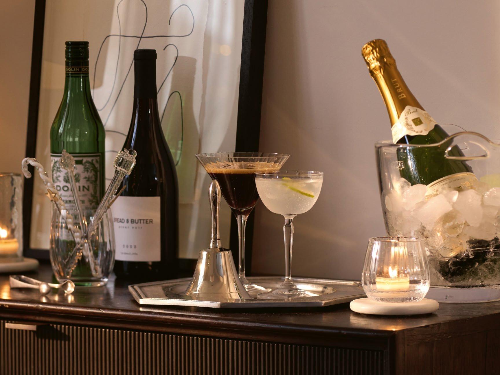 wine glasses