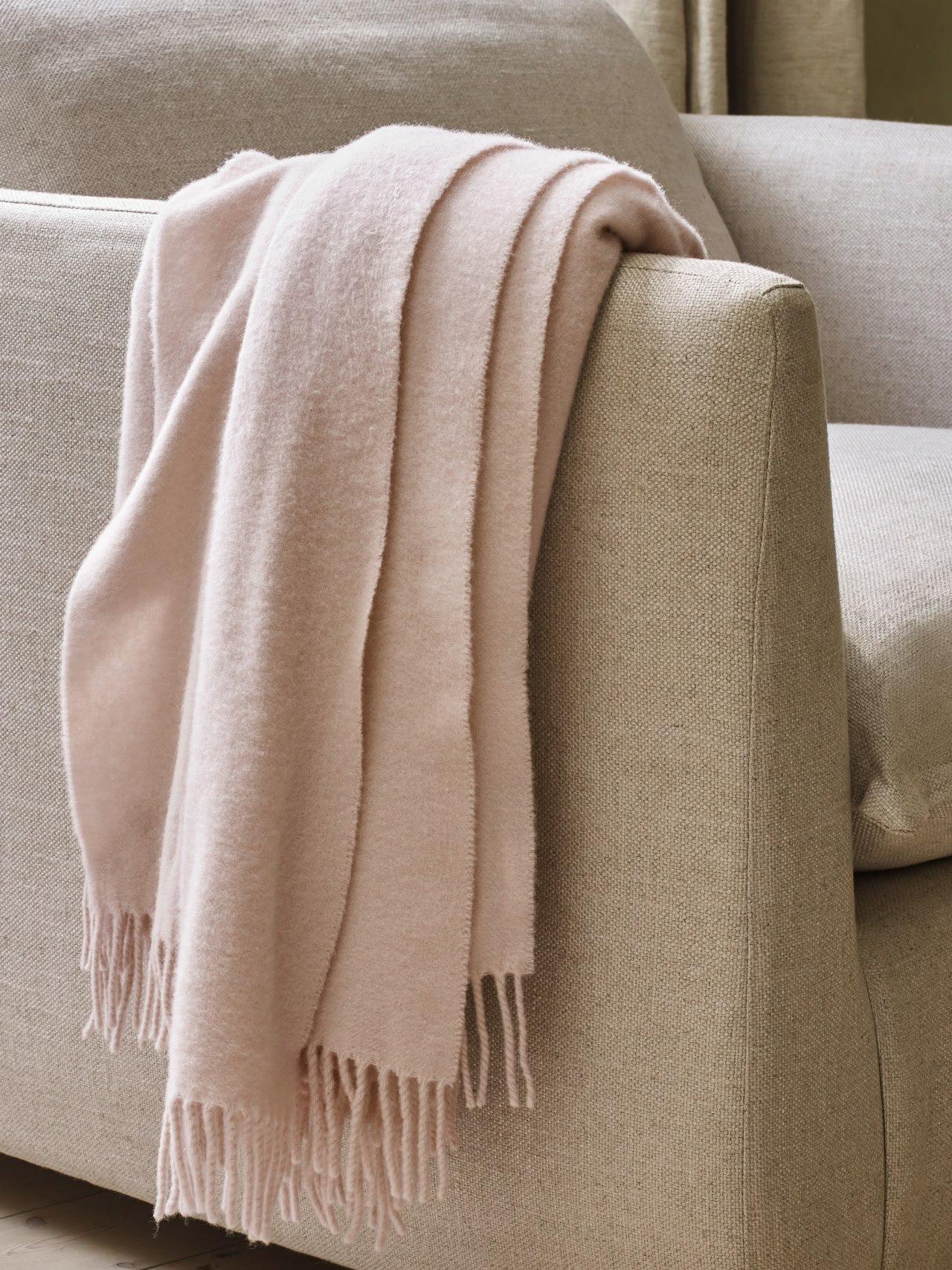 Luxury Wool Cashmere Throw